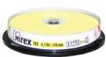 DVD-R Mirex 16-x 4.7Gb 10шт